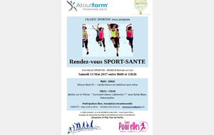 RDV avec le Sport-Santé : 13/14 mai