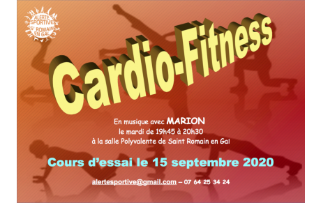 Nouvelle activité Cardio-Fitness