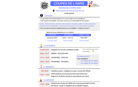 Coupes de l'ASRG